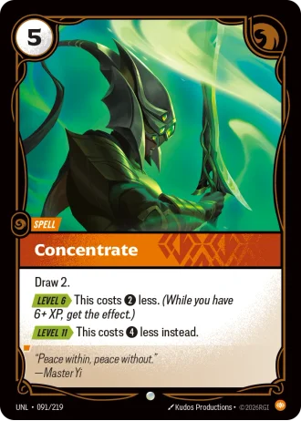 Concentrate #091/219 — Unleashed