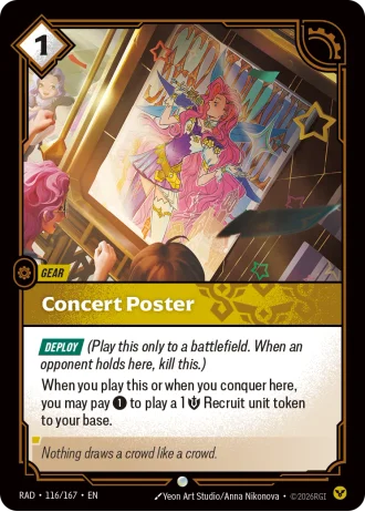 Concert Poster #116/167 — Radiance