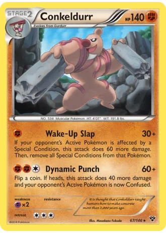 Conkeldurr #67/146 — XY