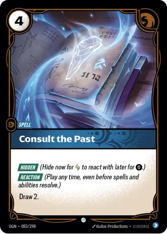 Consult the Past #083/298 — Origins