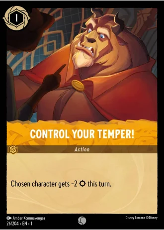 Control Your Temper! #26/204 — The First Chapter