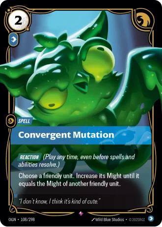 Convergent Mutation #108/298 — Origins