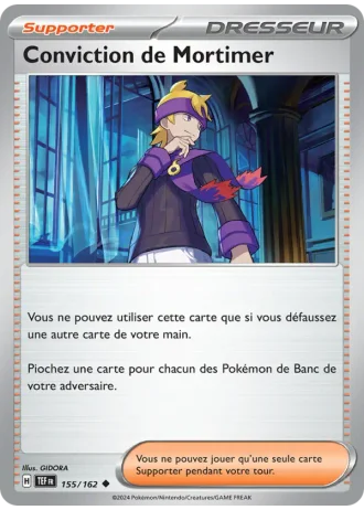 Conviction de Mortimer #155/162 — Forces Temporelles