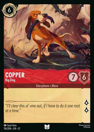 Copper - Big Dog #116/257 — Wilds Unknown