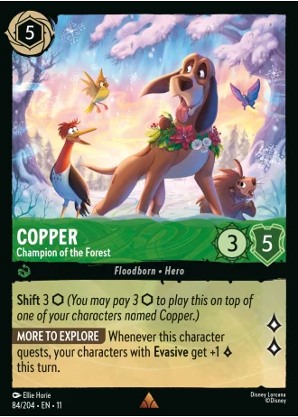 Copper - Champion of the Forest #84/204 — Winterspell