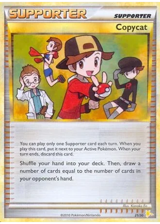 Copycat #21 — HS trainer Kit (Raichu)