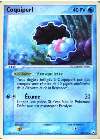 Coquiperl #58 — EX Légendes Oubliées