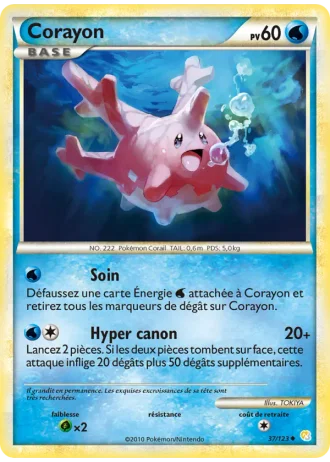 Corayon #37/123 — HeartGold SoulSilver