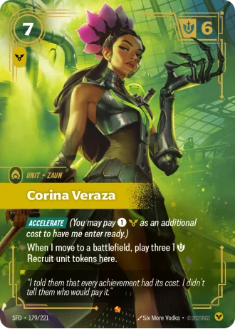Corina Veraza #179/221 — Spiritforged