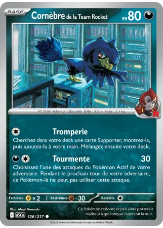 Cornèbre de la Team Rocket #126 — Héros Transcendants