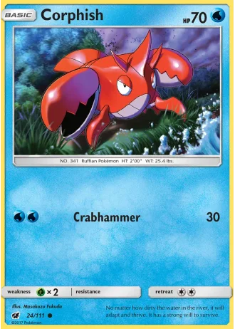 Corphish #24 — Crimson Invasion