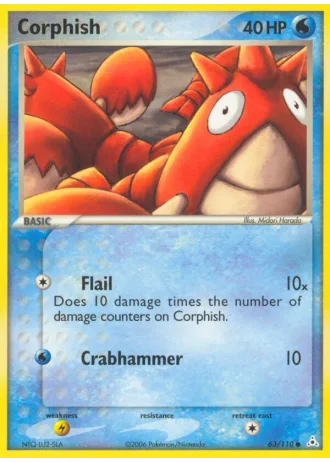 Corphish #63/110 — Holon Phantoms