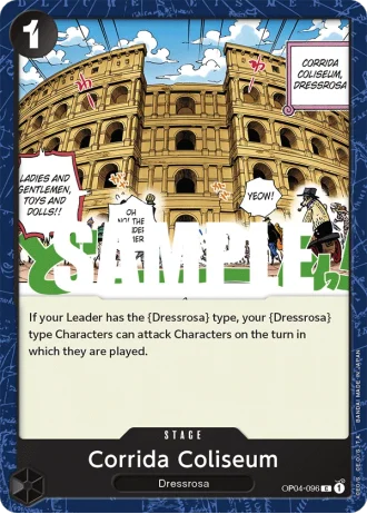 Corrida Coliseum (OP04-096) — Kingdoms of Intrigue (OP04)