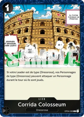 Corrida Colosseum (OP04-096) (Reprint) — ONE PIECE CARD THE BEST vol.2 (PRB02)