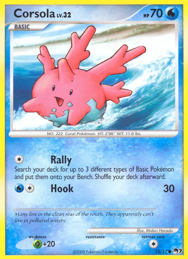 Corsola #13 — POP Série 7