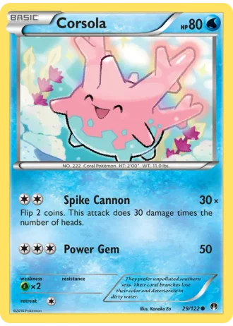 Corsola #29/122 — BREAKpoint
