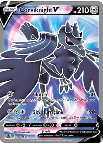 Corviknight V #156 — Battle Styles