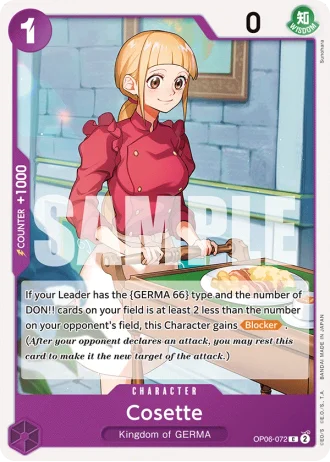 Cosette (OP06-072) — Wings of the Captain (OP06)