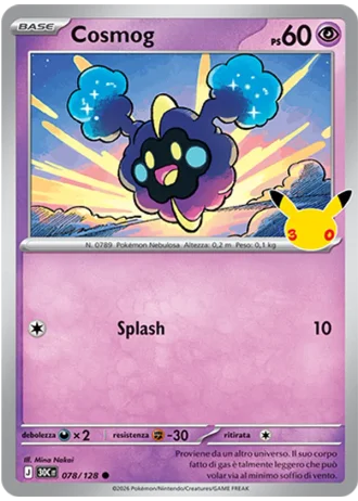 Cosmog #078/128 — 30° Anniversario