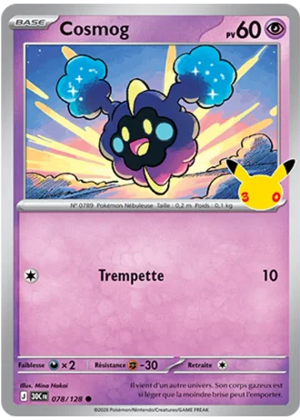 Cosmog #078/128 — 30e Anniversaire