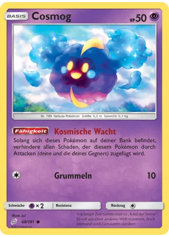Cosmog #69/181 — Teams sind Trumpf