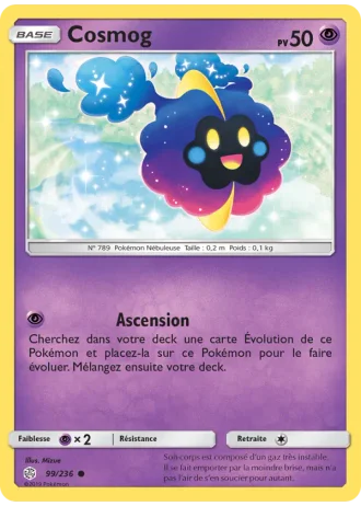 Cosmog #99/236 — Éclipse Cosmique