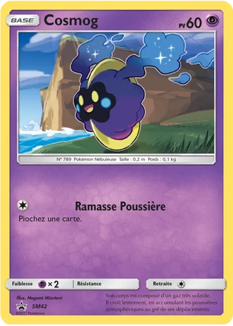 Cosmog SM42 — Soleil & Lune Promos