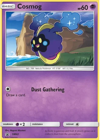 Cosmog SM42 — Sun & Moon Promos