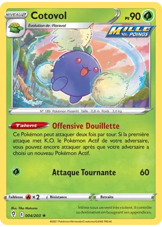 Cotovol #4/203 — Évolution Céleste