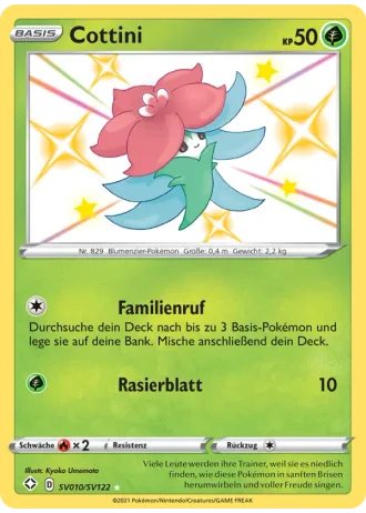 Cottini SV010/122 — Schillernde Schatzkammer (Glänzendes Schicksal)