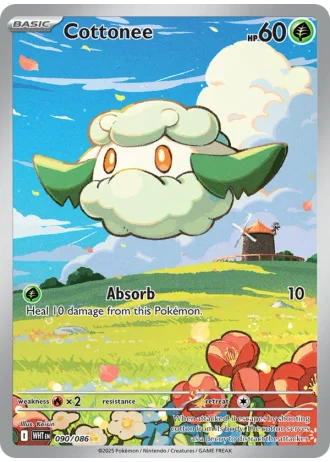 Cottonee #090/86 — White Flare