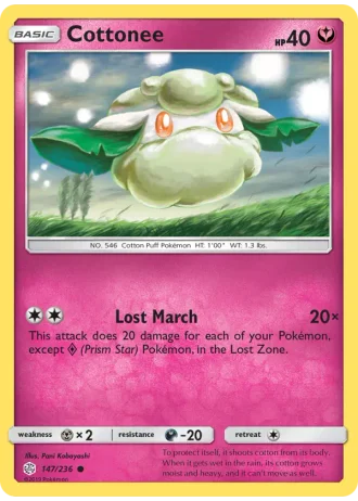 Cottonee #147/236 — Cosmic Eclipse