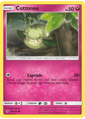 Cottonee #90/145 — Guardiani Nascenti