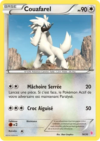 Couafarel #16 — XY Kit du dresseur (Nymphali)