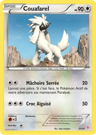 Couafarel #22 — XY Kit du dresseur (Nymphali)
