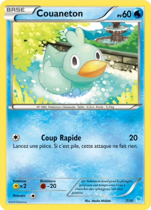 Couaneton #7 — XY Kit du dresseur (Suicune)