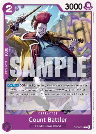 Count Battler (OP06-075) — Wings of the Captain (OP06)