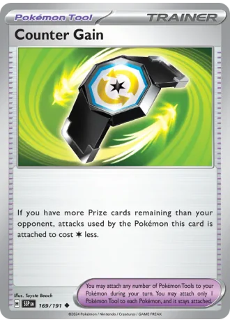 Counter Gain #169/191 — Surging Sparks