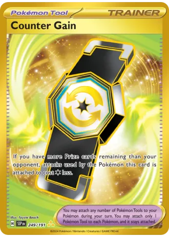Counter Gain #249/191 — Surging Sparks