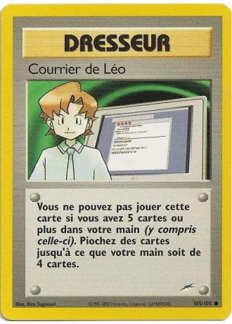 Courrier de Léo (première édition) #105/105 — Neo Destiny (1ère Édition)