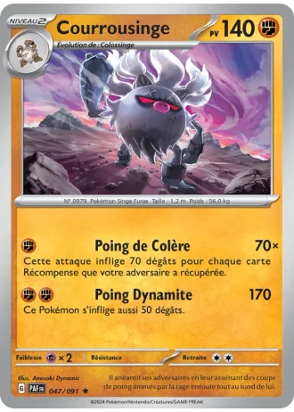 Courrousinge #047/91 — Destinées de Paldea