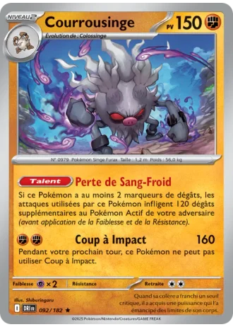 Courrousinge #092/182 — Rivalités Destinées