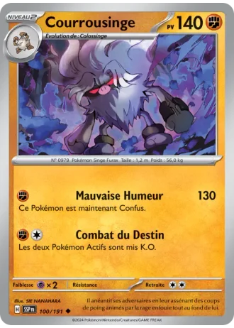 Courrousinge #100/191 — Étincelles Déferlantes