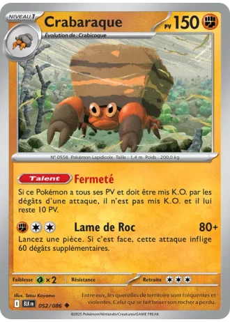 Crabaraque #052/86 — Foudre Noire