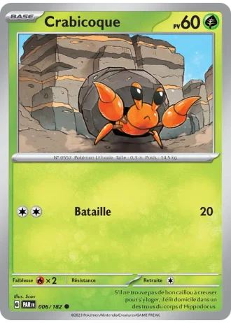 Crabicoque #006/182 — Faille Paradoxe
