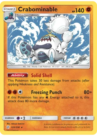 Crabominable #122/236 — Cosmic Eclipse