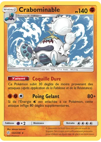 Crabominable #122/236 — Éclipse Cosmique