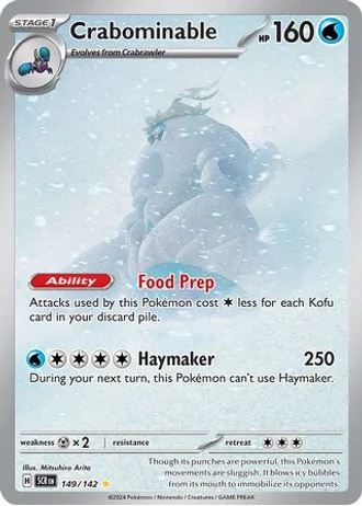 Crabominable #149/142 — Holiday Calendar 2025
