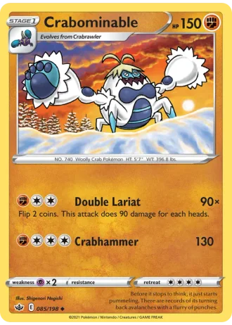 Crabominable #85/198 — Chilling Reign