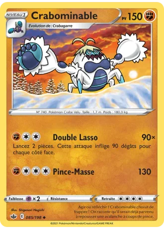 Crabominable #85/198 — Règne de Glace